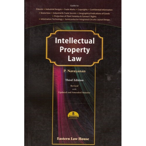 Eastern Law House's Intellectual Property Law (IPR) for Law Students by P. Narayanan